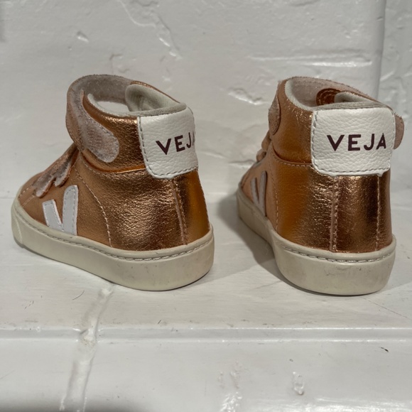 Veja kids rose gold size 23 - Picture 5 of 7
